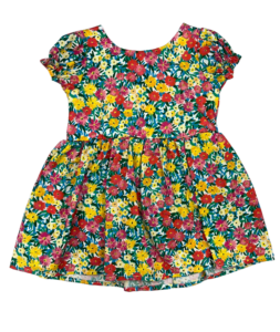 Flower Pattern Dress